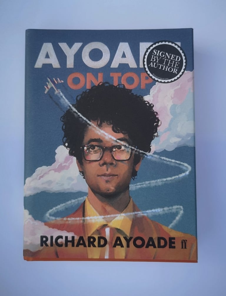 Signed Richard Ayoade book, very rare! 