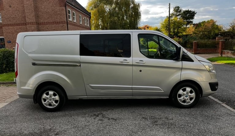 2015 (65) FORD TRANSIT CUSTOM 290 2.2 TDCi LIMITED E-TECH CREW CAB GREAT S/HIST