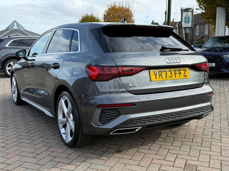 2023 Audi A3 1.0 TFSI 30 S line Sportback 5dr Petrol Manual Euro 6 (s/s) (110 ps) HATCHBACK Petro...