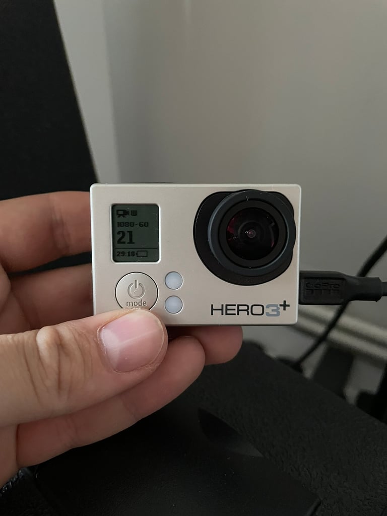 GoPro Hero 3+ Silver and Accessories 