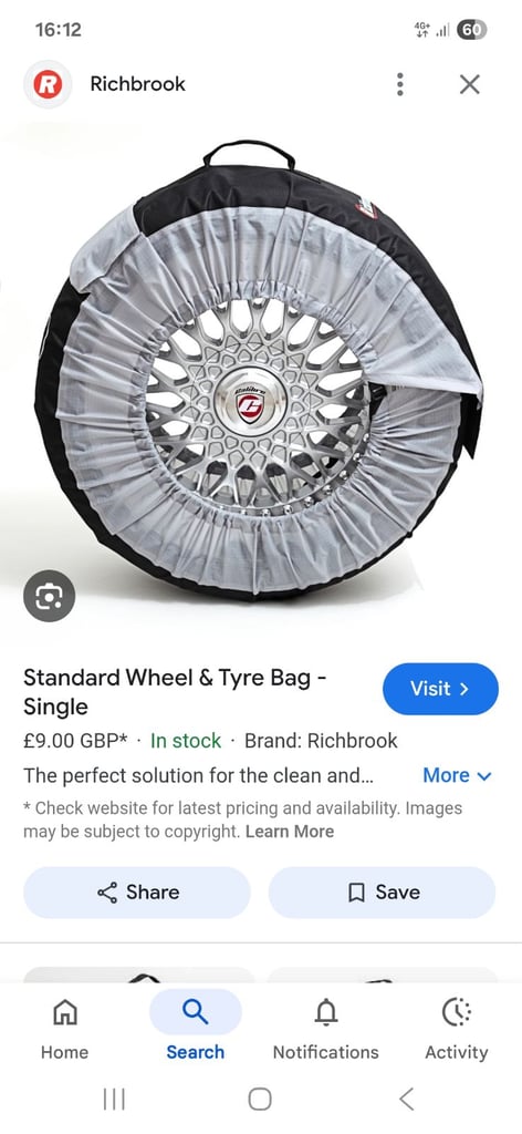 image for Wheel storage covers