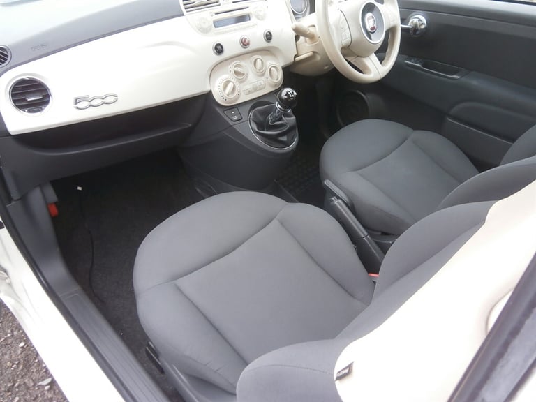 2014 Fiat 500 1.2 Lounge Hatchback 3dr Petrol Manual Euro 6 (s/s) (69 bhp) Hatchback Petrol Manual