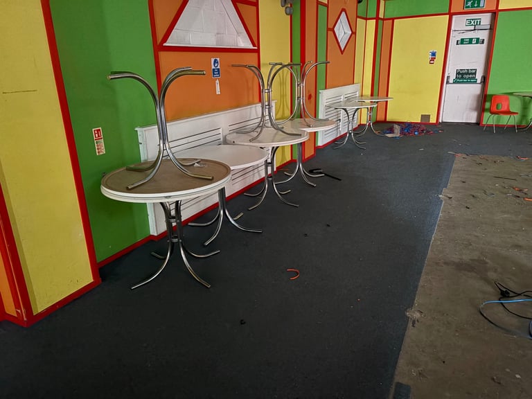 Cafe style tables