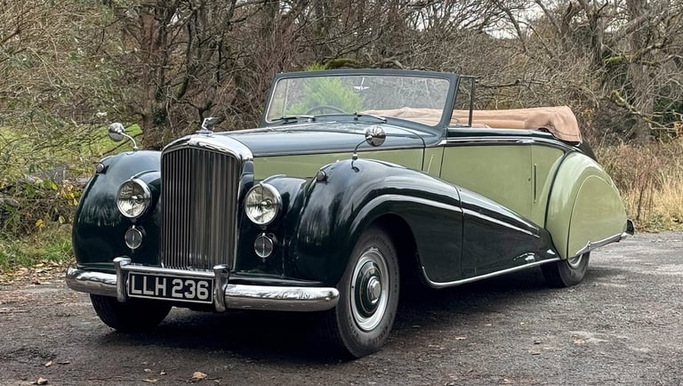 1950 Bentley MK VI PARK WARD Long Wing DHC B4HR Convertible Petrol Manual