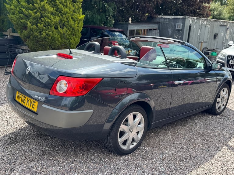 2006 Renault Megane 1.6 VVT Dynamique 2dr CONVERTIBLE Petrol Manual