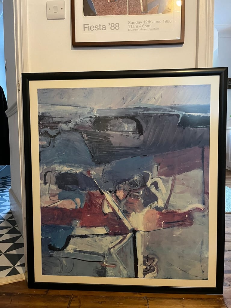 image for Richard Diebenkorn big print Berkeley #3 SFMOMA framed print