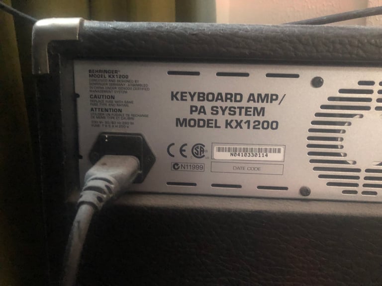 image for Behringer Keyboard amplifier KX1200
