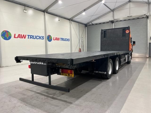 Scania 114 380 6x2 10 Tyre Sleeper Cab Flatbed 