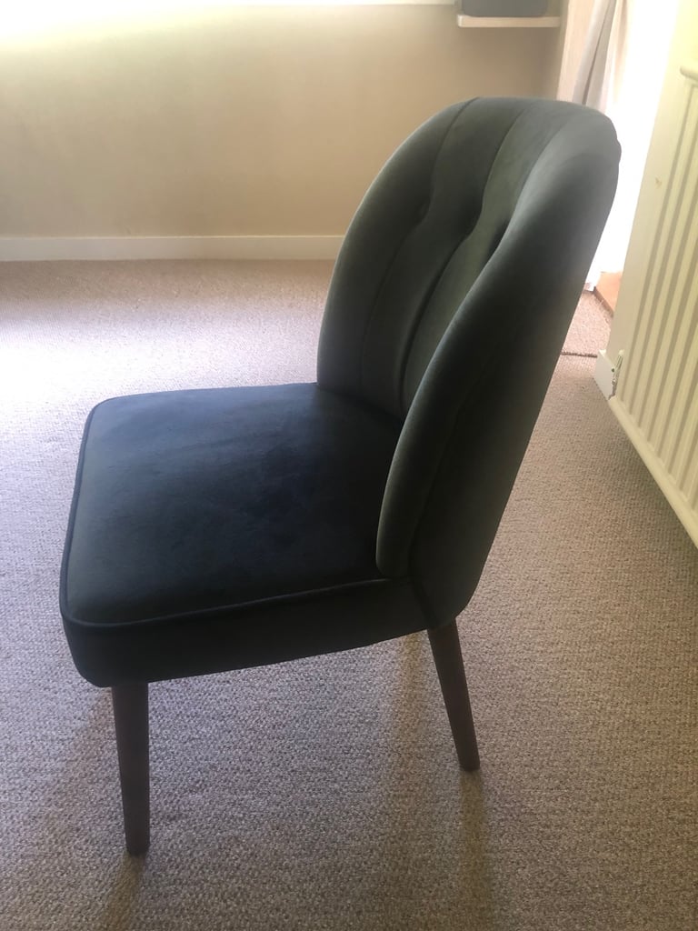 Plush dining chairs
