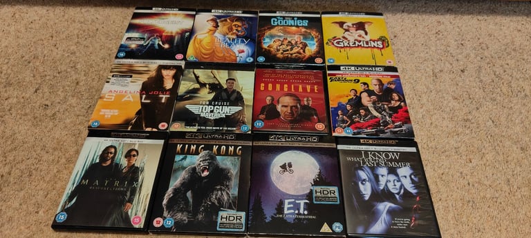 image for 4k Films & Blu Ray Films 