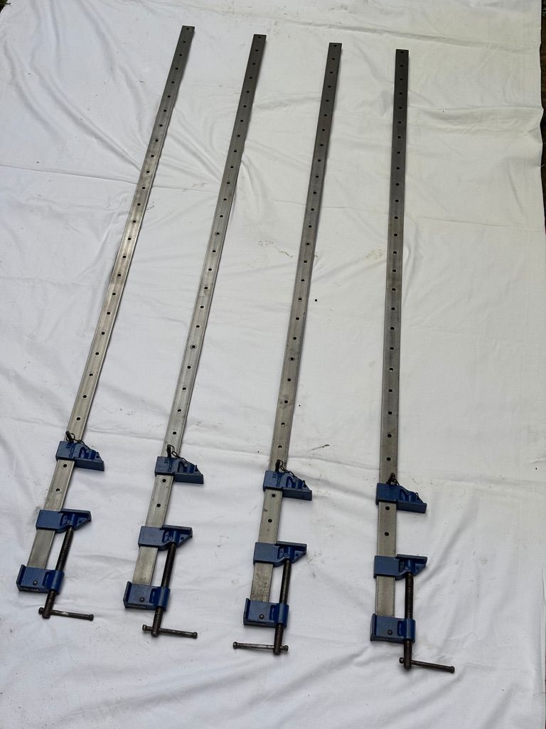 4 x Record 54" / 1350mm sash clamps