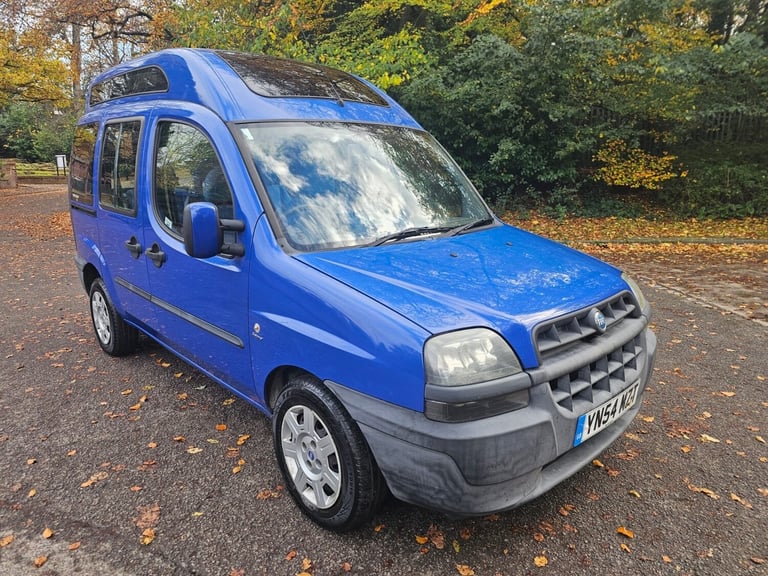 FIAT DOBLO 1.3 HIGH ROOF MICRO CAMPER HAPPY CAMPING ELECTRIC WINDOWS NO VAT 