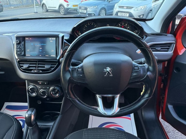  Peugeot 208 1.2 PureTech Allure Premium Orange 5dr Hatch Petrol