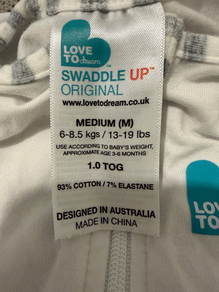 Love to dream swaddle up medium 