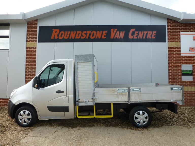 2019 Vauxhall Movano £  46  A WEEK - 2019 VAUXHALL MOVANO 2.3 MWB DROPSIDE TRUCK T/BOX AC EU6 Dro...