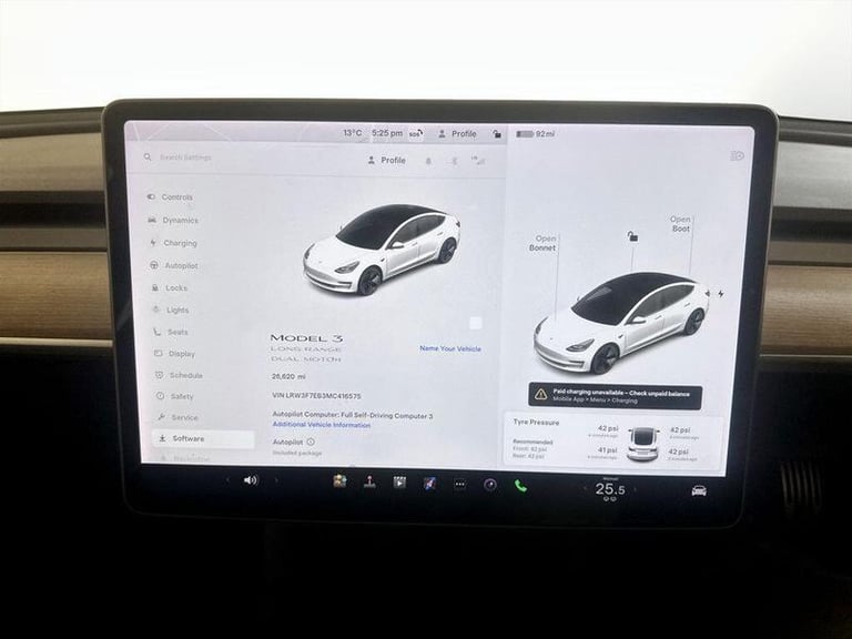 2021 Tesla Model 3 (Dual Motor) Long Range Auto 4WDE 4dr Automatic Saloon Electric Automatic
