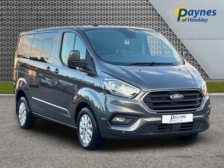 2021 Ford Transit Custom 300SWB Double Cab in Van 2.0L 170PS AUTO Magnetic Grey 