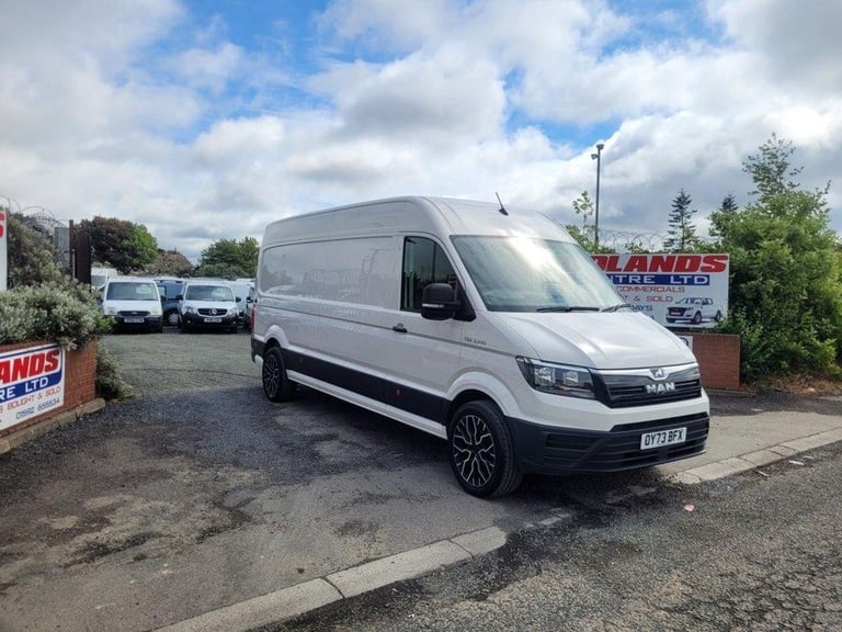 image for 2023 ON 73 PLATE MAN TGE 3 140 LION XS AUTO LWB DIESEL VAN ONLY 18K ULEZ FREE 