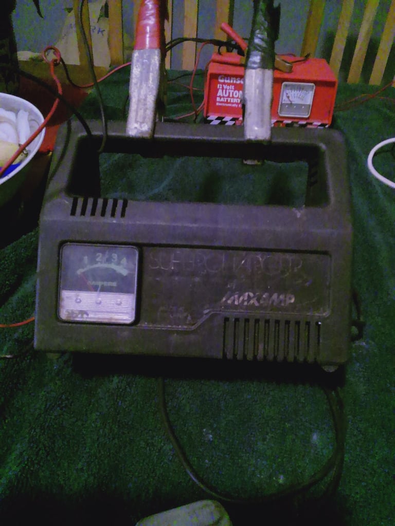 Car battery charges. 4 available.