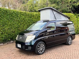 image for 2006 (56) NISSAN ELGRAND CAMPERVAN POP TOP 57000 MILES AUTOMATIC