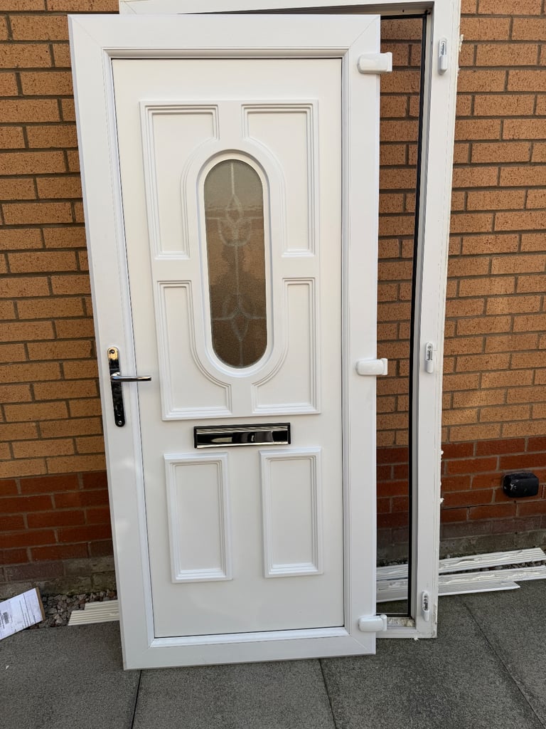 image for White frond door
