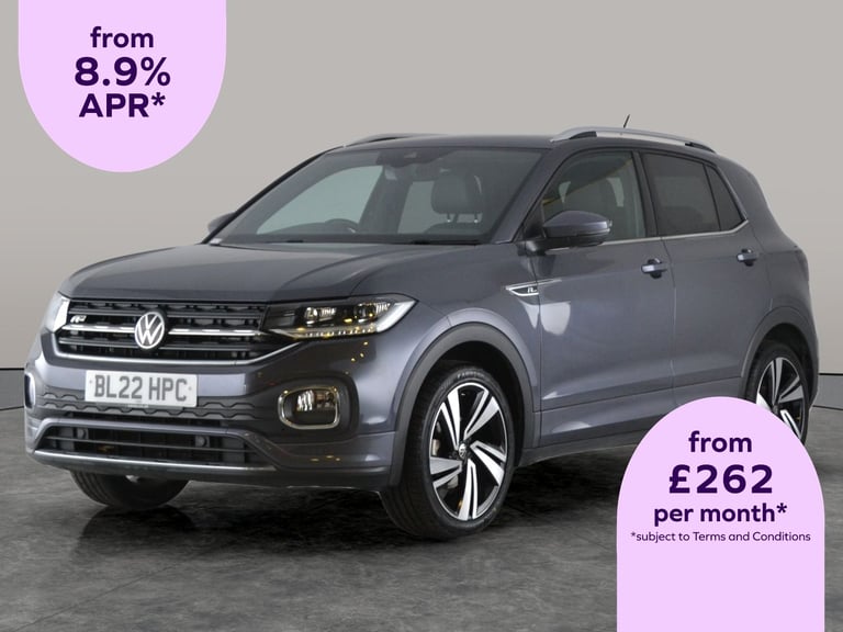 image for 2022 Volkswagen T-Cross 1.0 TSI R-Line SUV 5dr Petrol DSG Euro 6 (s/s) (110 ps) - BLIND SPOT ASSI...