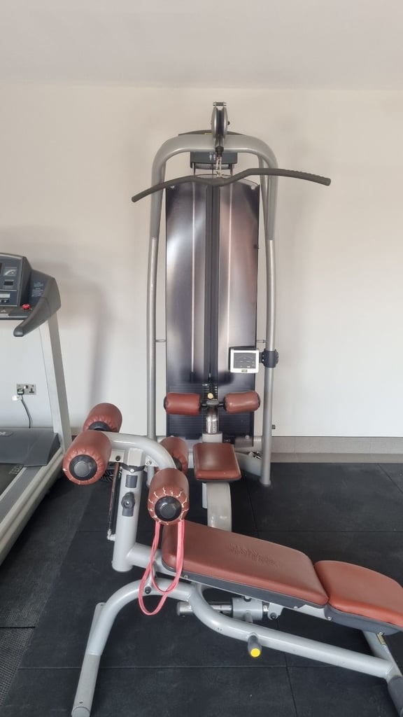 Lat pull down comercial gym equipment technogym 