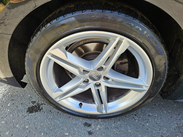 2018 AUDI A5 2.0 TDI Ultra S Line 5dr S Tronic Black Damaged Salvage CAT N