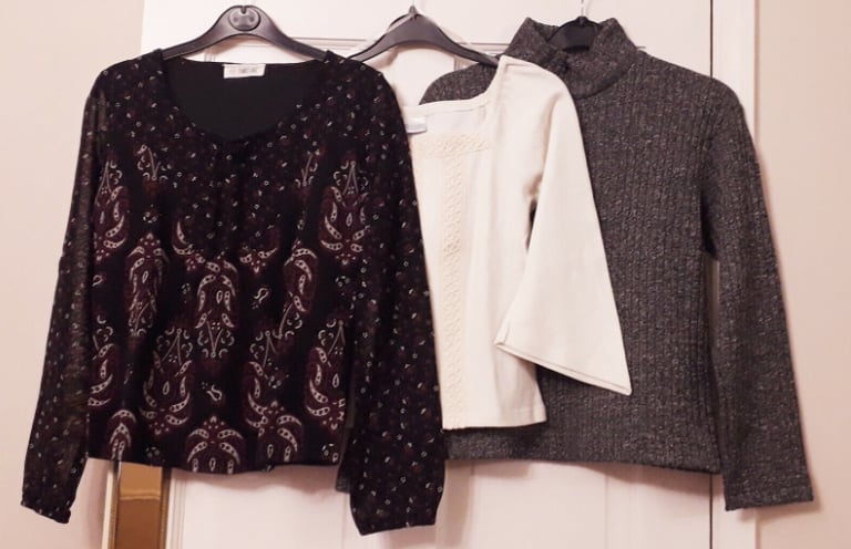 multibuy - high neck jumper and ladies tops