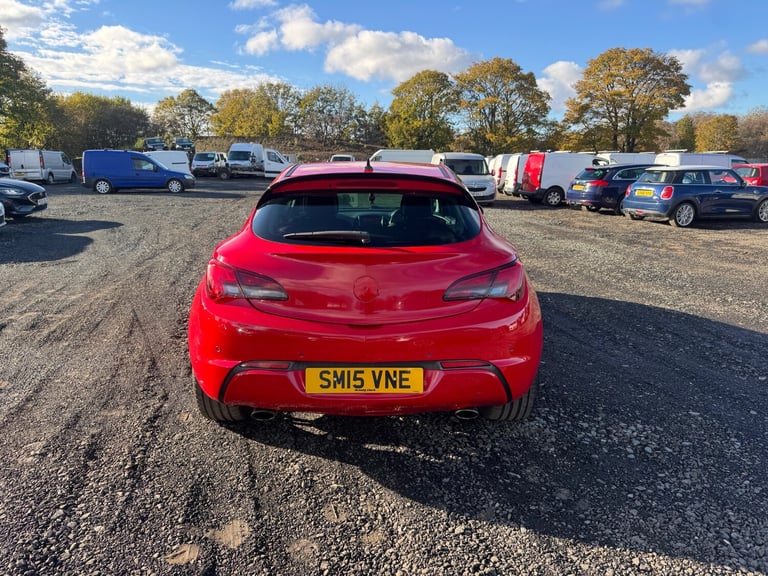 2015 Vauxhall Astra GTC 1.6T 16V 200 Limited Edition 3dr HATCHBACK Petrol Manual