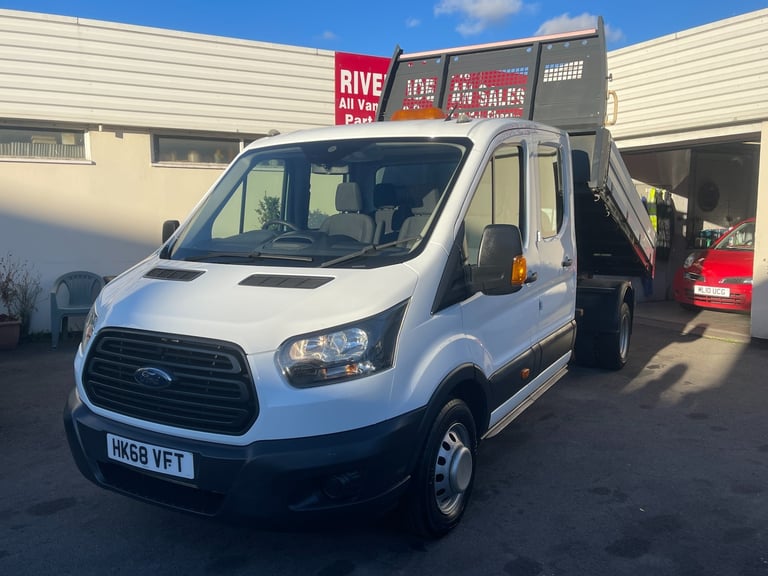 2018 Ford Transit 2.0 TDCi 130ps Double Cab Tipper CHASSIS CAB Diesel Manual