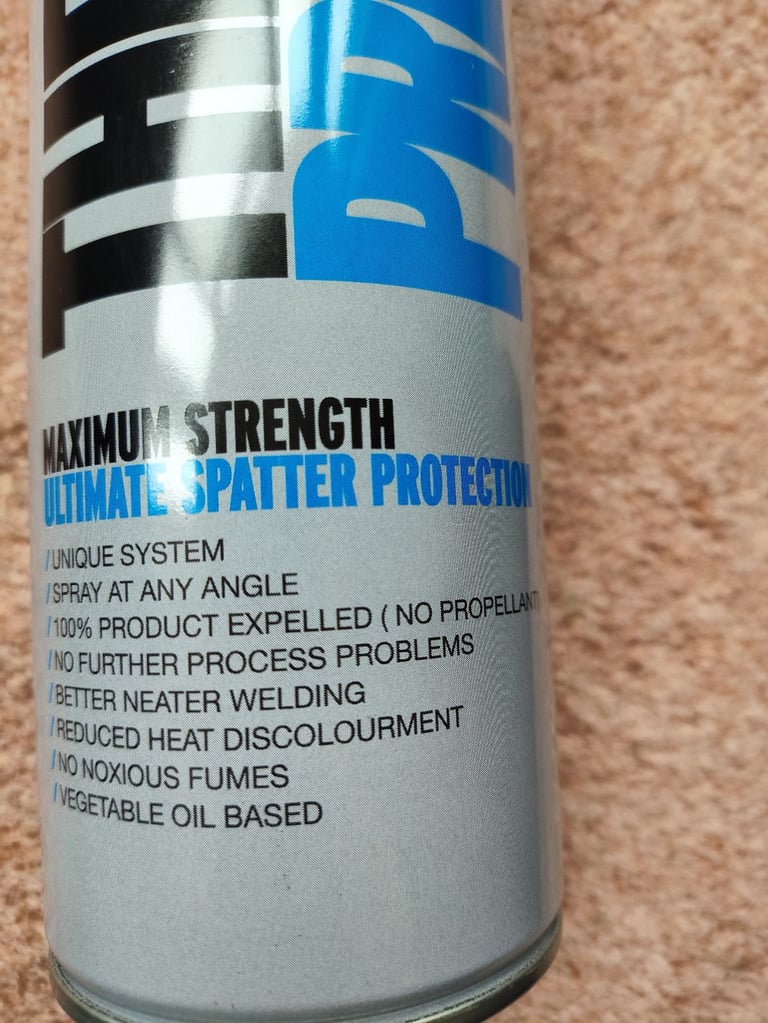 The Works Works Pre-Weld Max Maximum Strength Spatter Protection box of 12 x 600ml
