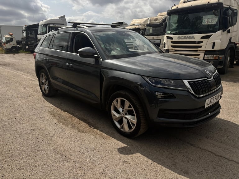 2017 SKODA KODIAQ EDITION 1.4 PETROL AUTO 7 SEATER DAMAGED SALVAGE 
