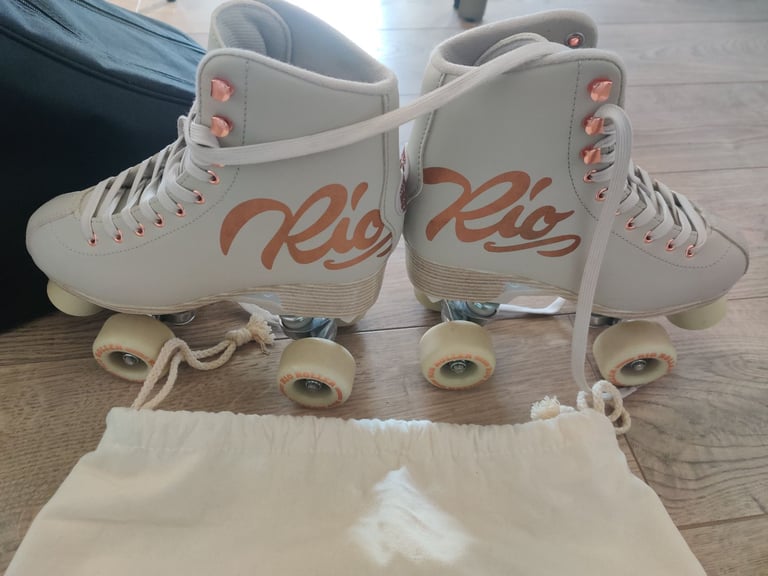 Rio Roller Rose Quad Roller Skates - Rose Cream