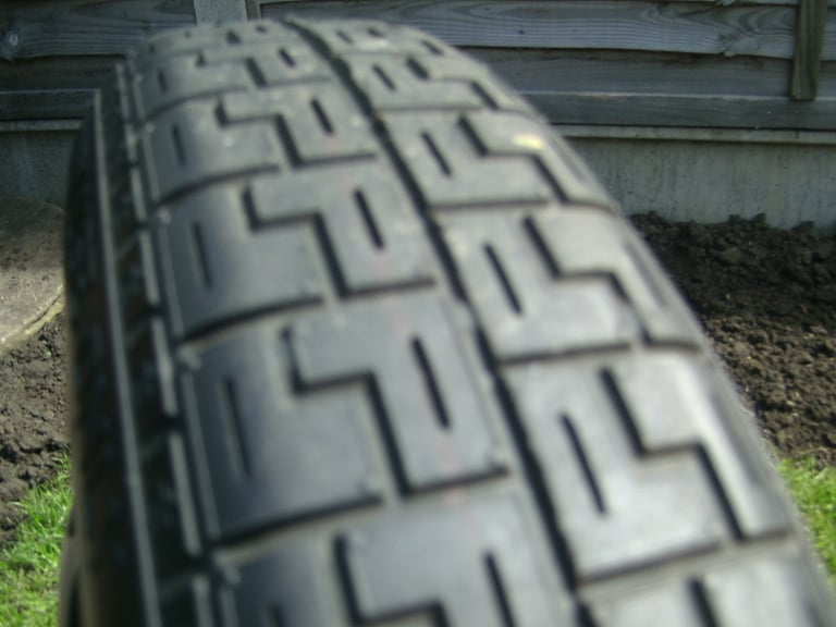 ONE,NEW/AS NEW,VAUXHALL 5 STUD,5 X 110 PCD SPACESAVER SPARE WHEEL,C/W PIRELLI T125/85/16