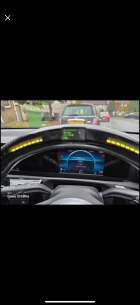 Amg carbon fibre steering wheel 