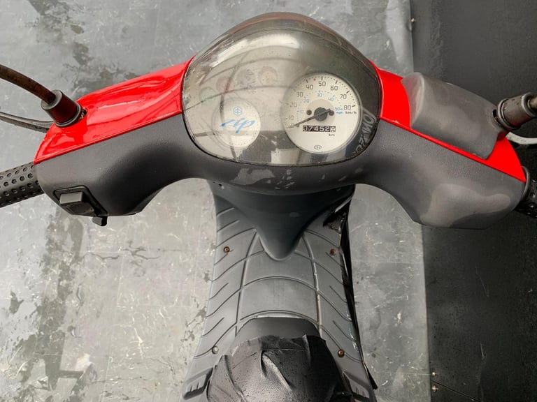 PIAGGIO ZIP 2 STROKE 50cc SCOOTER PROJECT HPI CLEAR