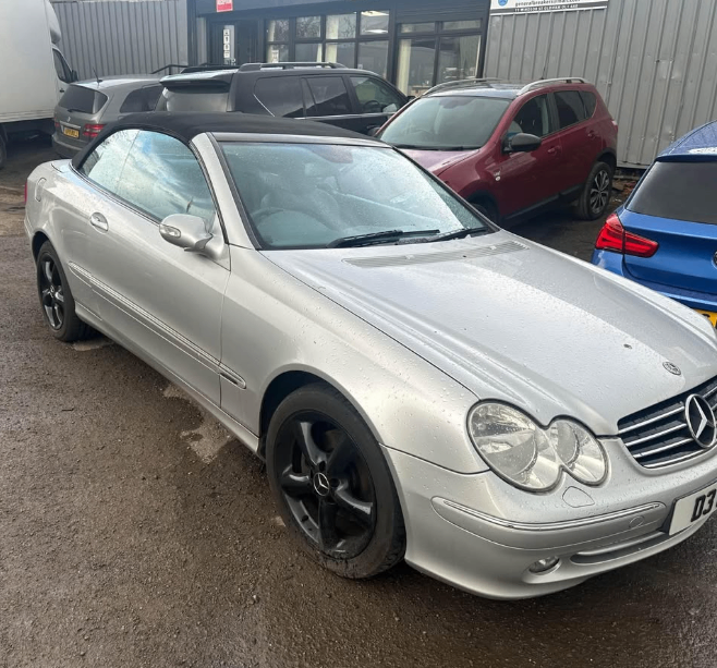 MERCEDES CLK CONVERTIBLE BREAKING PARTS W209 2004/2005/2006