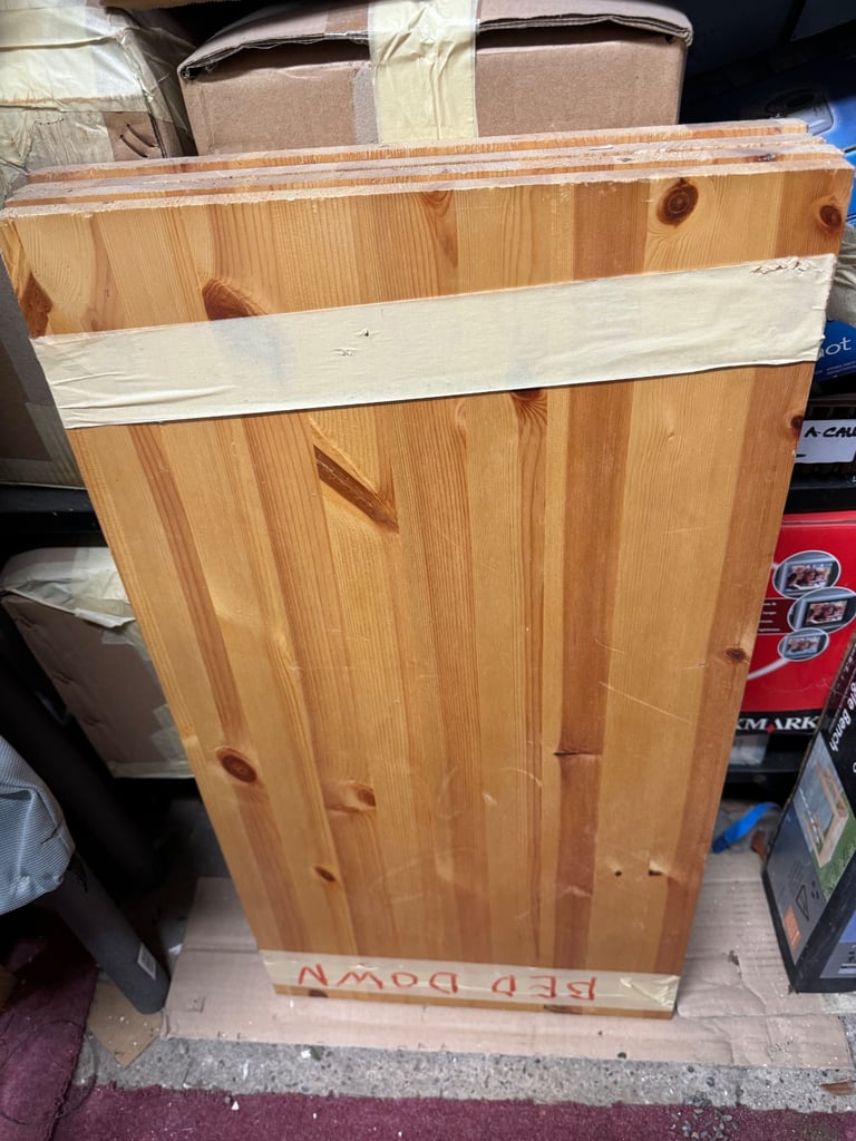 Pine shelves from IKEA