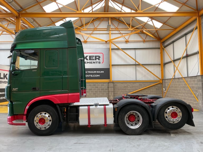 DAF XF106 510 *EURO 6* SUPER SPACE, 6X2 TAG AXLE TRACTOR UNIT - 2017 - SV17 HGG