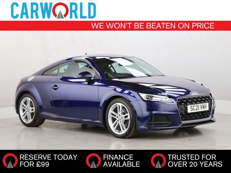 2021 Audi TT 2.0 TFSI 40 Sport Coupe 3dr Petrol S Tronic Euro 6 (s/s) (197 ps) Coupe Petrol Autom...