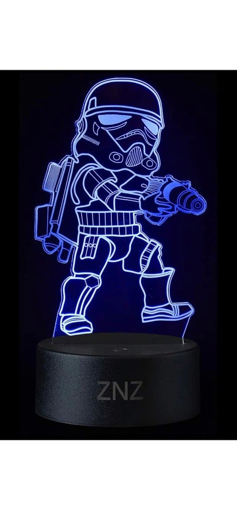 3D Lamp, ZNZ LED Illusion Night Light