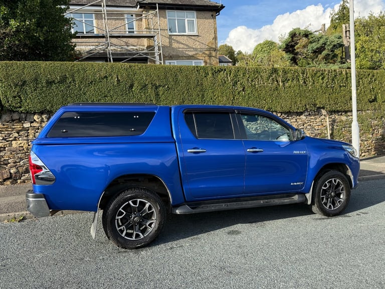 2019 Toyota Hilux INVINCIBLE X D/C 2.4 D4-D AUTO 4X4 BLUE PICK UP Diesel Automatic