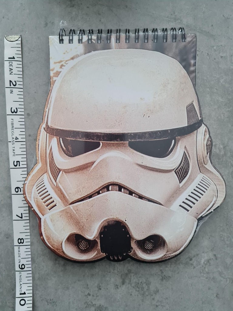 image for Star Wars Lined Notepad (White)