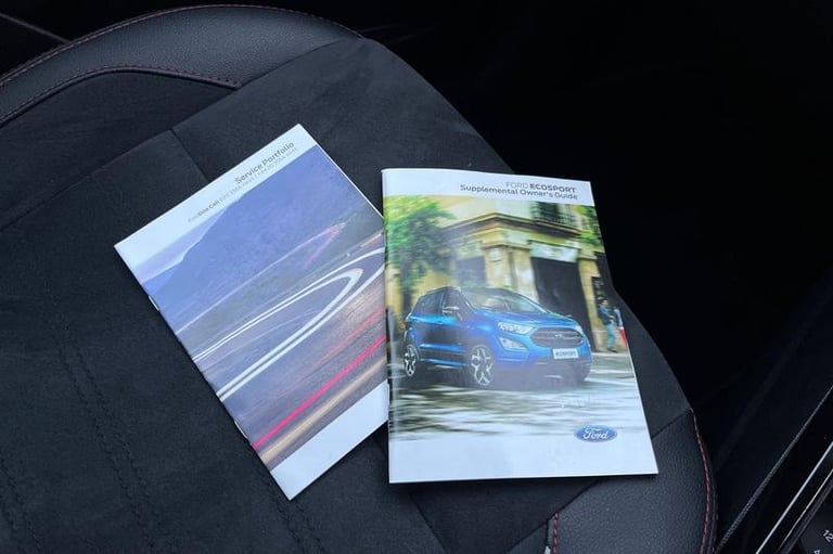 2022 Ford Ecosport 1.0 EcoBoost 125 ST-Line 5dr HATCHBACK PETROL Manual