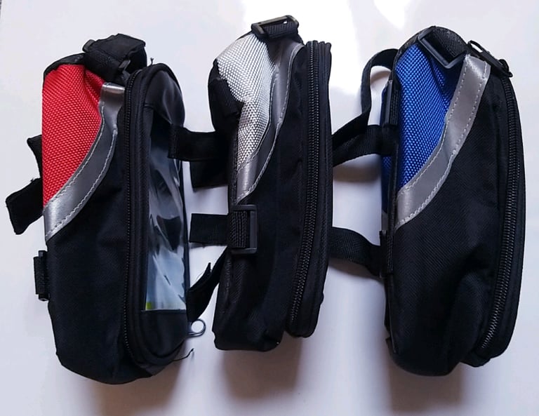 Bike frame pouch holdall