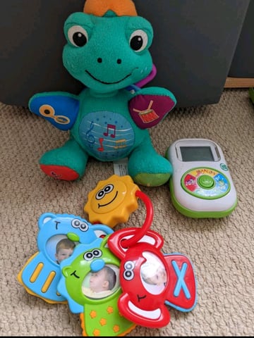 Baby einstein press and cheap play pals