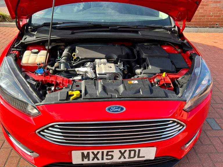2015 FORD FOCUS 1.0T TITANIUM START/STOP 55K MILES MOTD JUNE 2026 SAT NAV PARKING SENSOR