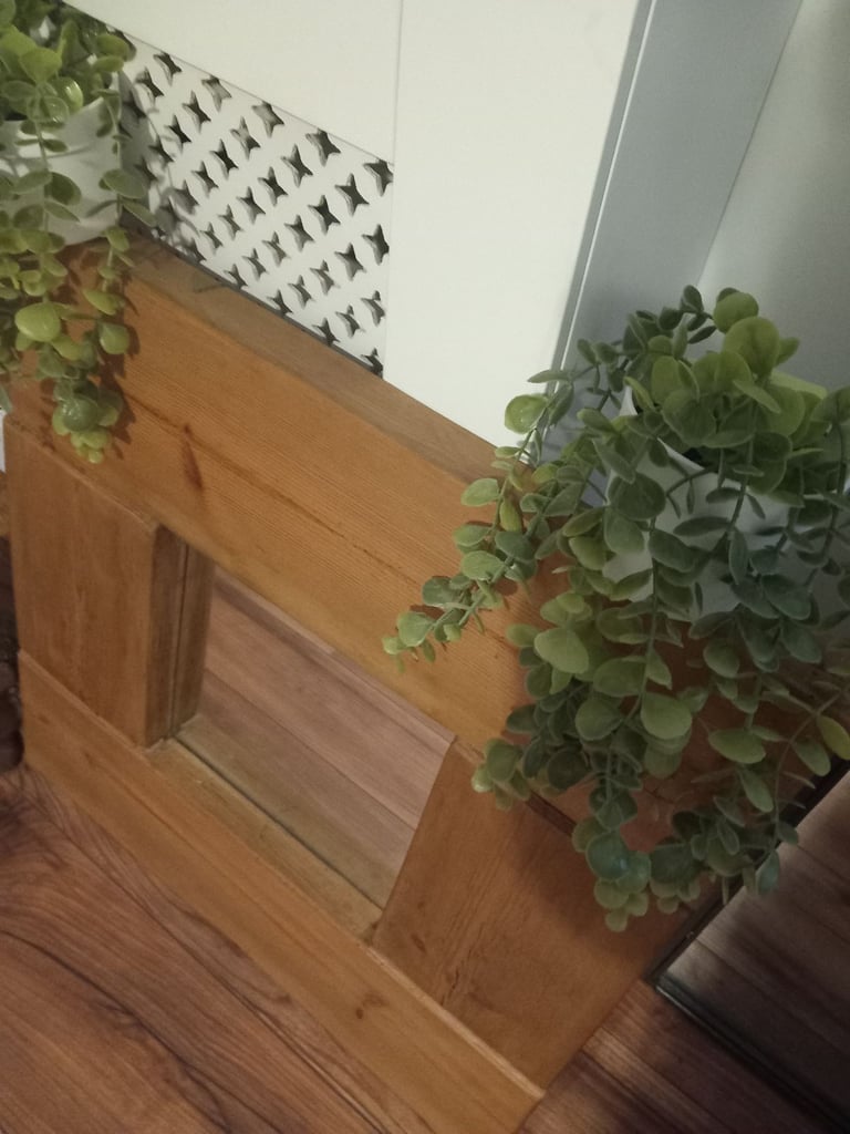 Solid Driftwood Wall Mirror