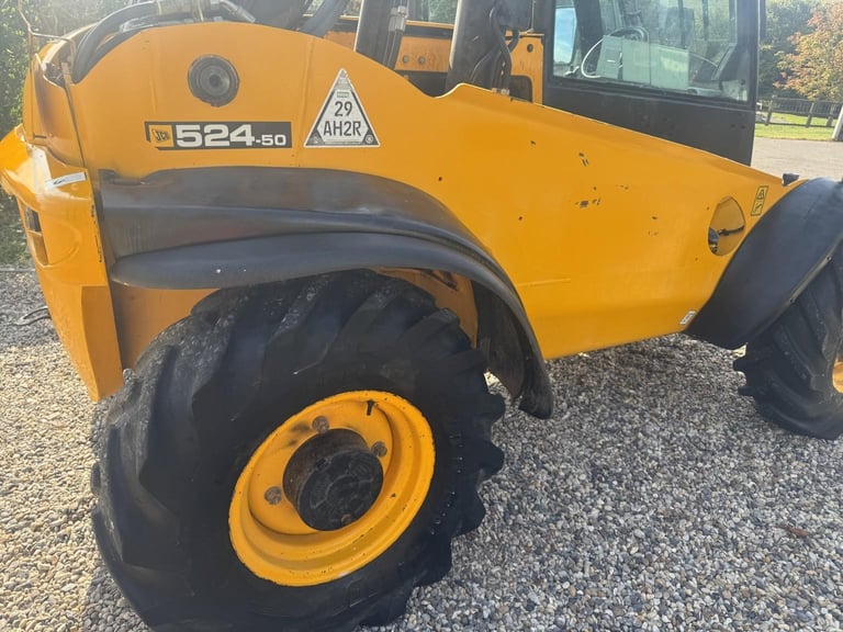 JCB 524-50 Telehandler All Terrain Loadall Forktruck Farm Site